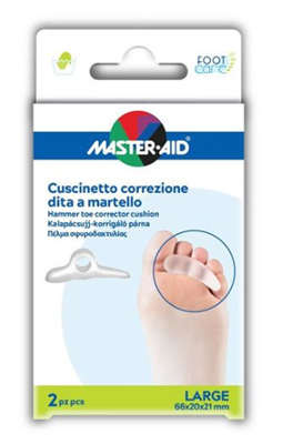 CORRETTORE DITA A MARTELLO MASTER-AID FOOTCARE LARGE 2 PEZZI C13 - farmacia015