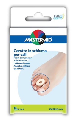 CEROTTO CALLI MASTER-AID FOOTCARE IN SCHIUMA PU 3 MM 9 PEZZI B9 - farmacia015