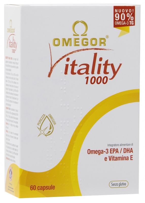 OMEGOR VITALITY 1000 60 CAPSULE MOLLI - farmacia015