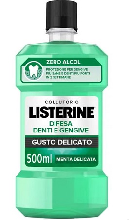 LISTERINE DENTI & GENGIVE DELICATO 500 ML - farmacia015