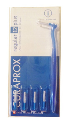 CURAPROX CPS REGULAR CPS 12 CON 5 SCOVOLINI + SUPPORTO - farmacia015