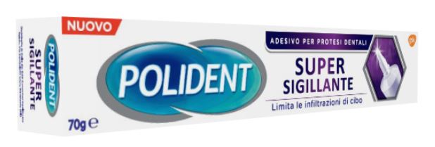 POLIDENT SUPER TENUTA+SIGILLANTE ADESIVO PROTESI DENTALE 70 G - farmacia015