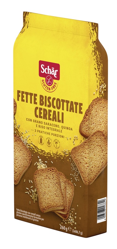 SCHAR FETTE BISCOTTATE CEREALI 3 PORZIONI DA 86,7 G - farmacia015