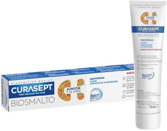CURASEPT BIOSMALTO DENTIFRICIO JUNIOR 75 ML - farmacia015