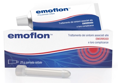 EMOFLON POMATA RETTALE TUBETTO 25 G CON APPLICATORE - farmacia015
