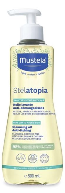 MUSTELA STELATOPIA OLIO BAGNO 500 ML - farmacia015