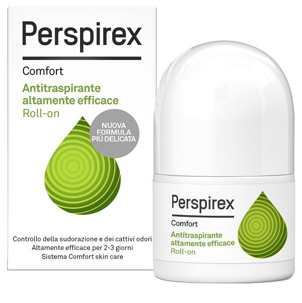 PERSPIREX COMFORT ANTITRASPIRANTE ROLL-ON NUOVA FORMULA 20 ML - farmacia015