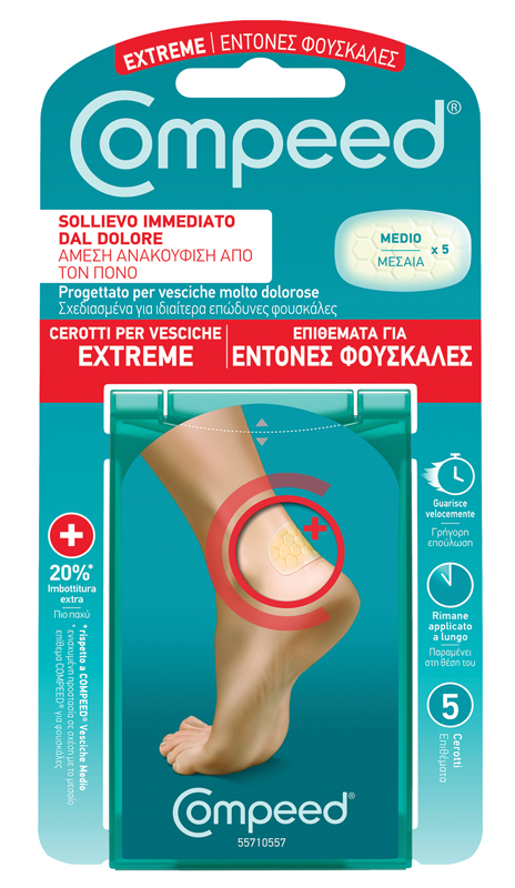 COMPEED CEROTTI PER VESCICHE EXTREME 5 PEZZI - farmacia015