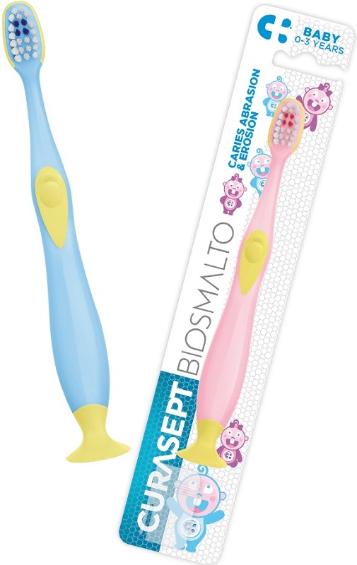 CURASEPT SPAZZOLINO BIOSMALTO BABY 0-3 ANNI - farmacia015