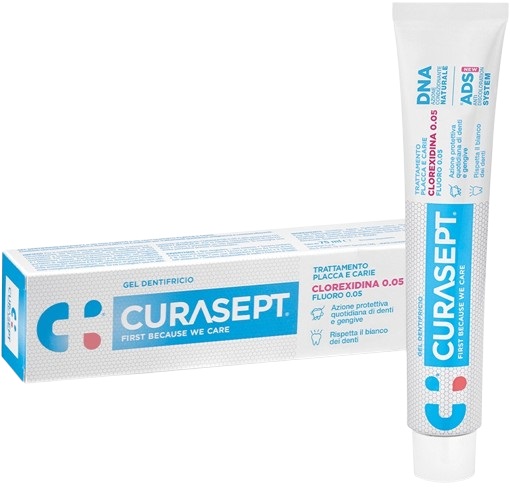 CURASEPT DENTIFRICIO 0,05 75 ML ADS+DNA - farmacia015
