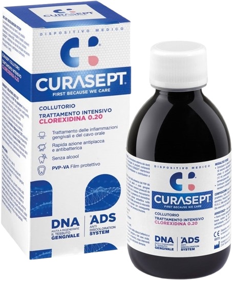CURASEPT COLLUTORIO 0,20 ADS + DNA 200 ML - farmacia015