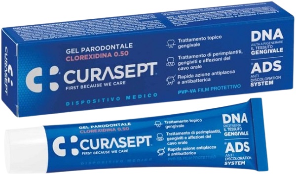 CURASEPT GEL PARODONTALE 0,5% 30 ML ADS + DNA - farmacia015