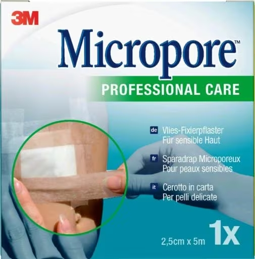 CEROTTO IN CARTA MICROPORE SURGICAL TAPE M5X25MM DISPENSER - farmacia015
