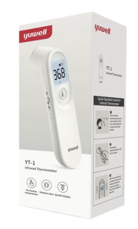 TERMOMETRO INFRAROSSI YT-1 1 PEZZO - farmacia015