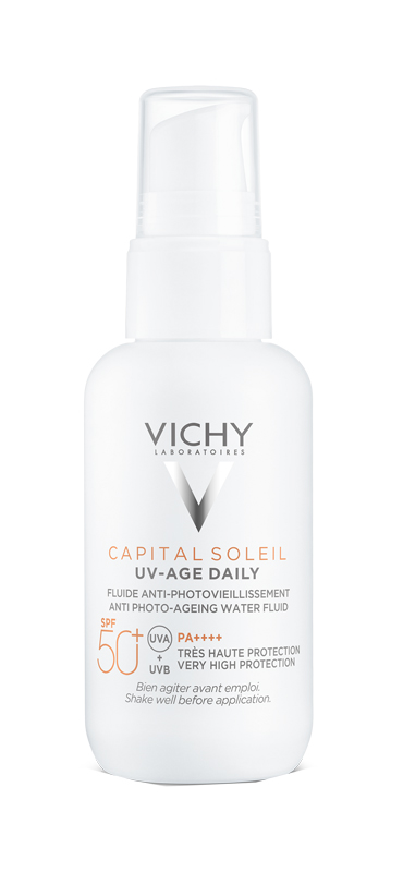 CAPITAL SOLEIL UV-AGE FLUIDO ANTI-FOTOINVECCHIAMENTO SPF50+ 40 ML - farmacia015