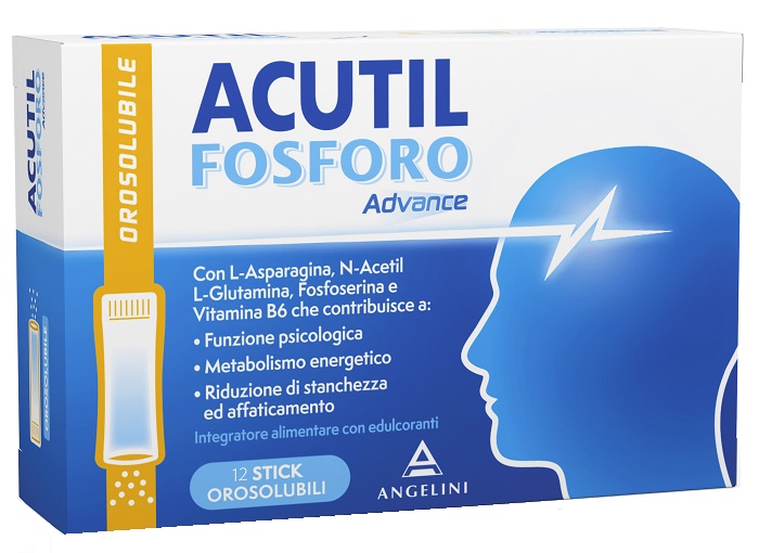 ACUTIL FOSFORO ADVANCE 12 STICK OROSOLUBILI - farmacia015