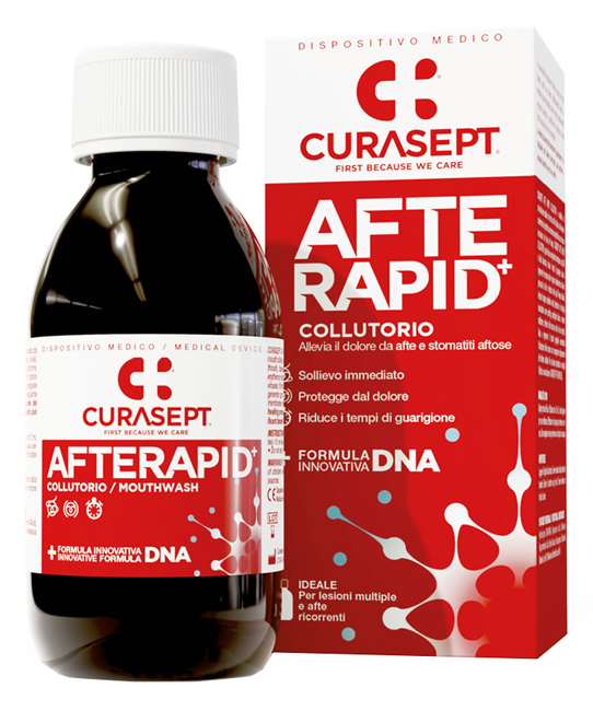CURASEPT COLLUTORIO AFTE RAPID DNA 125 ML - farmacia015