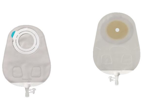 SENSURA MIO FLEX SISTEMA 2 PEZZI CON AGGANCIO ADESIVO SACCA MULTICHAMBER PER UROSTOMIA TRASPARENTE 50MM DA 550 ML 30 PEZZI - farmacia015