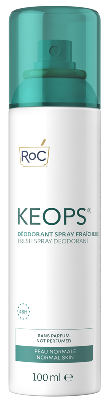 ROC KEOPS DEODORANTE SPRAY FRESCO 48H 100 ML - farmacia015