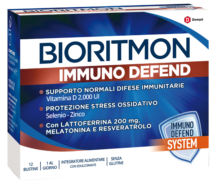 BIORITMON IMMUNO DEFEND 12 BUSTINE - farmacia015
