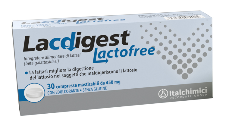 LACDIGEST LACTOFREE 30 COMPRESSE MASTICABILI - farmacia015