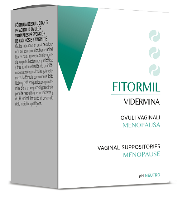 FITORMIL VIDERMINA 10 OVULI VAGINALI MENOPAUSA - farmacia015