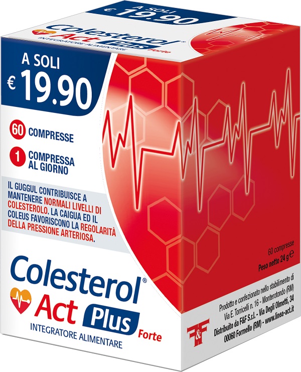 COLESTEROL ACT PLUS FORTE 60 COMPRESSE - farmacia015