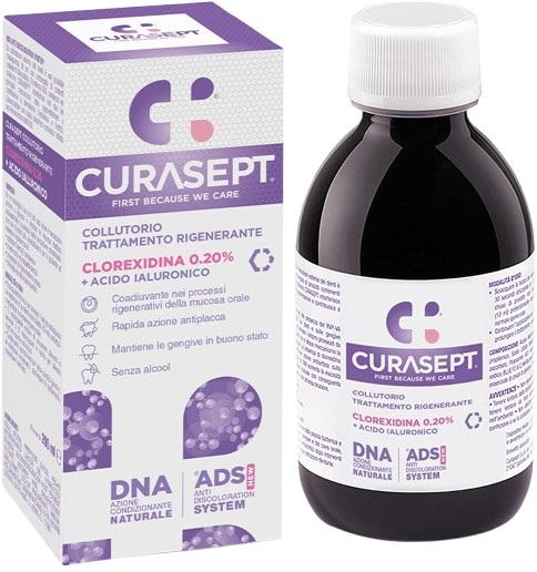 CURASEPT COLLUTORIO ADS DNA TRATTAMENTO RIGENERANTE 200 ML - farmacia015