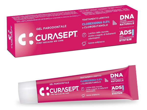 CURASEPT GEL PARODONTALE ADS DNA TRATTAMENTO LENITIVO 30 ML - farmacia015