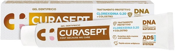 CURASEPT GEL DENTIFRICIO ADS DNA TRATTAMENTO PROTETTIVO 75 ML - farmacia015