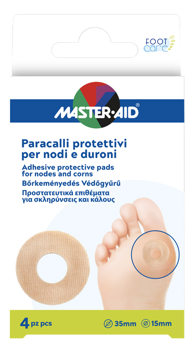 PARACALLI MASTER-AID FOOTCARE NODI E DURONI 4 PEZZI B8 - farmacia015