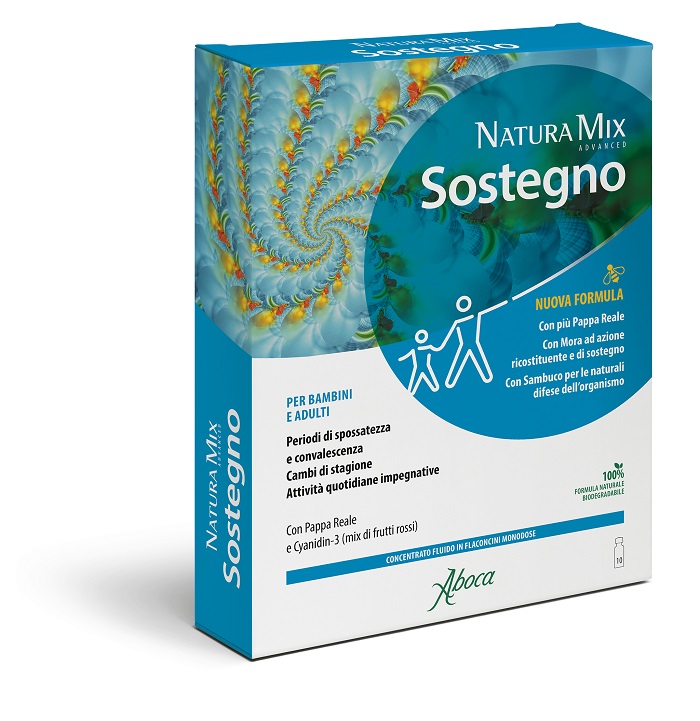 NATURA MIX ADVANCED SOSTEGNO 10 FLACONCINI DA 15 ML - farmacia015
