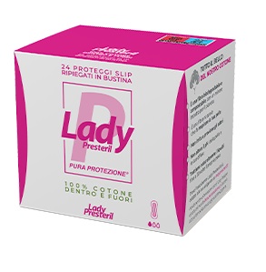 LADY PRESTERIL PROTEGGI SLIP RIPIEGATI BIODEGRADABILI 24 PEZZI - farmacia015