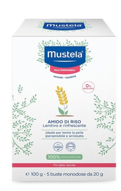 MUSTELA AMIDO DI RISO 100 G - farmacia015