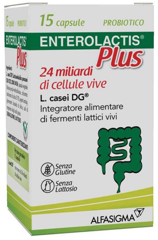 ENTEROLACTIS PLUS 15 CAPSULE - farmacia015