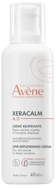 EAU THERMALE AVENE XERACALM AD CREMA LIPORESTITUTIVA 400 ML NUOVA FORMULAZIONE - farmacia015