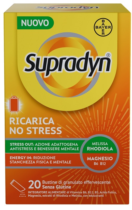 SUPRADYN RICARICA NO STRESS 20 BUSTINE - farmacia015