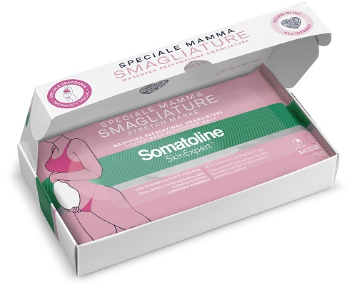 SOMATOLINE SKIN EXPERT MASCHERA MUM TO BE 4 PEZZI - farmacia015