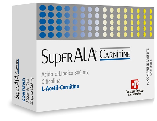 SUPERALA CARNITINE 30 COMPRESSE - farmacia015