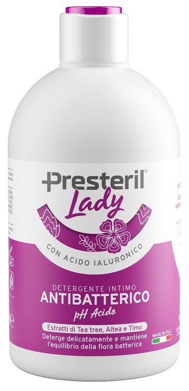 LADY PRESTERIL  DETERGENTE INTIMO ANTIBATTERICO/PH ACIDO 250 ML - farmacia015