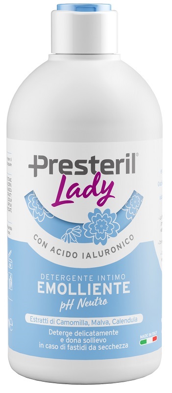LADY PRESTERIL DETERGENTE INTIMO EMOLLIENTE/PH NEUTRO 500 M L - farmacia015