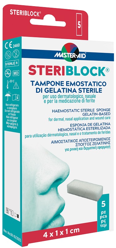 MASTER-AID STERIBLOCK TAMPONE EMOSTATICO - farmacia015