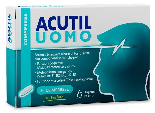 ACUTIL UOMO 30 COMPRESSE - farmacia015