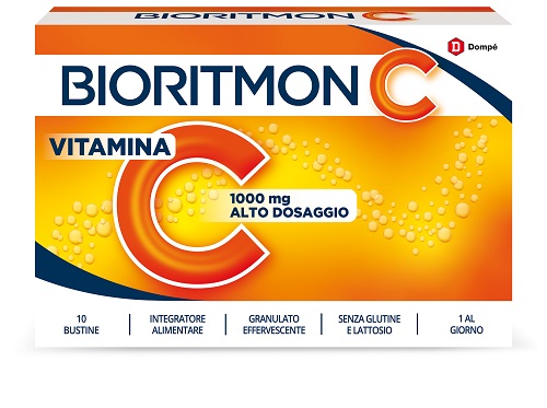 BIORITMON C 1000MG VITAMINA C 10 BUSTINE - farmacia015