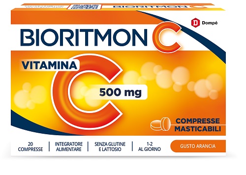BIORITMON C 500MG VITAMINA C 20 COMPRESSE MASTICABILI - farmacia015