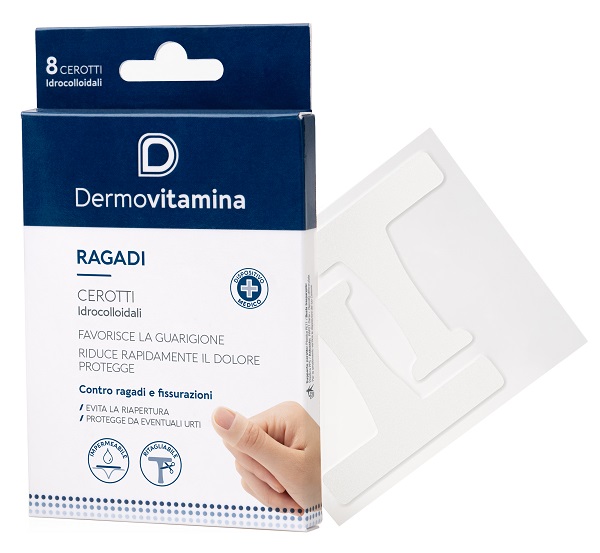 DERMOVITAMINA RAGADI CEROTTI PROMO 8 PEZZI - farmacia015